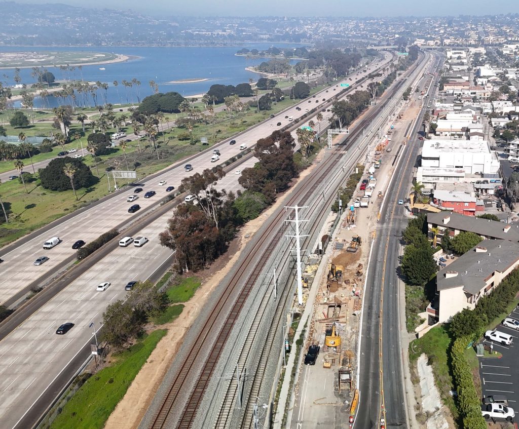 Construction of the Morena Boulevard Pipeline in San Diego.